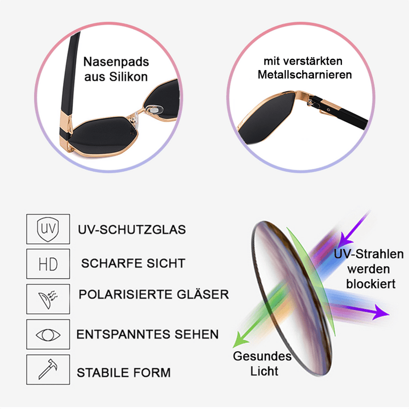 KISIRA- Trendige Sonnenbrille 2024